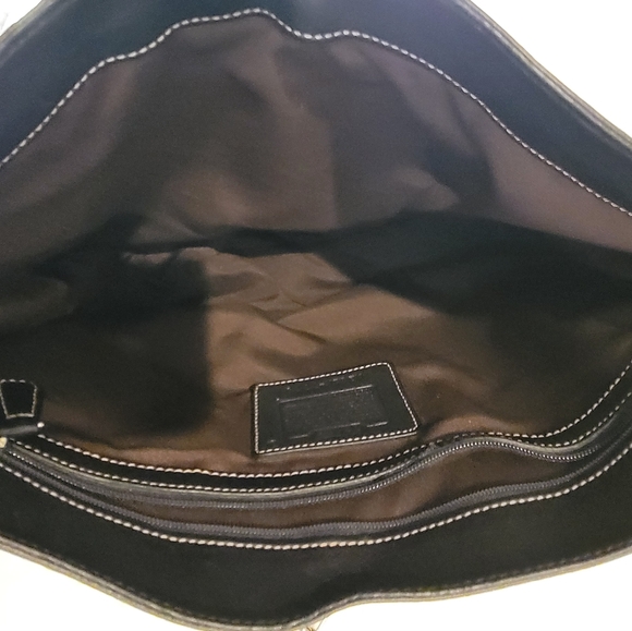 Coach Hamilton Leather bag with Silver Clip - Picture 13 of 16